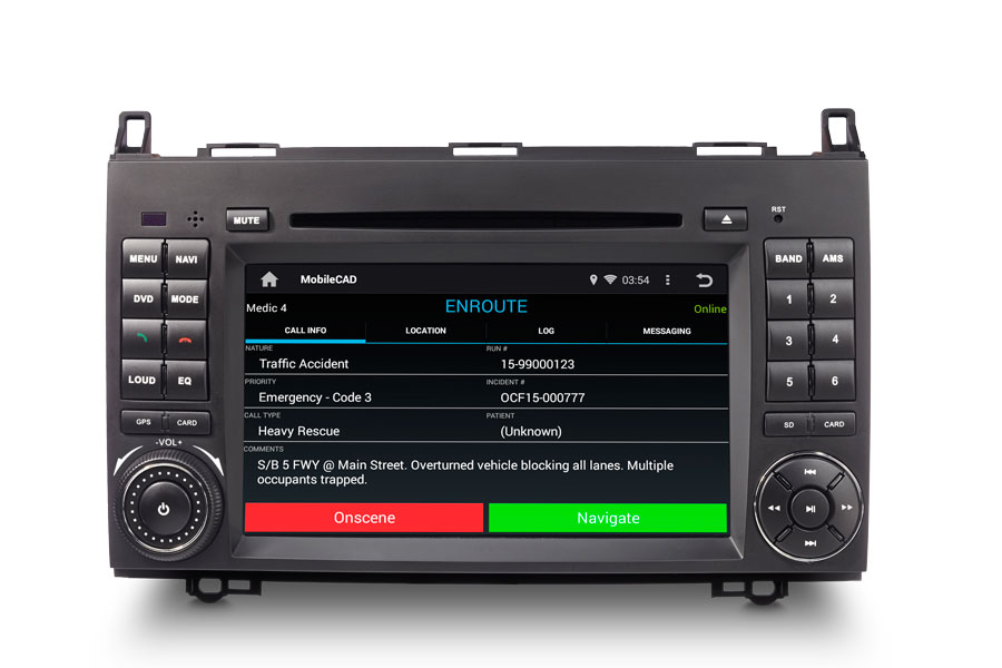 ALC-1000 Mobile Data Computer for Dodge/Mercedes/International Sprinter Chassis